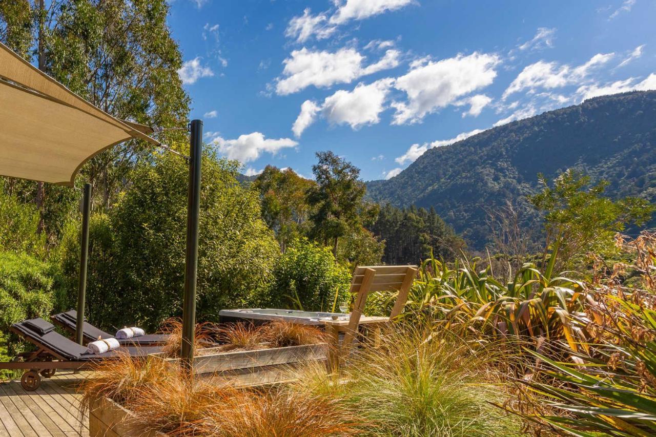 The Resurgence luxury eco lodge Motueka Exterior foto